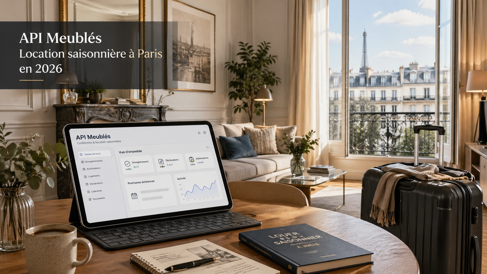 API Meublés et location saisonnière à Paris en 2026