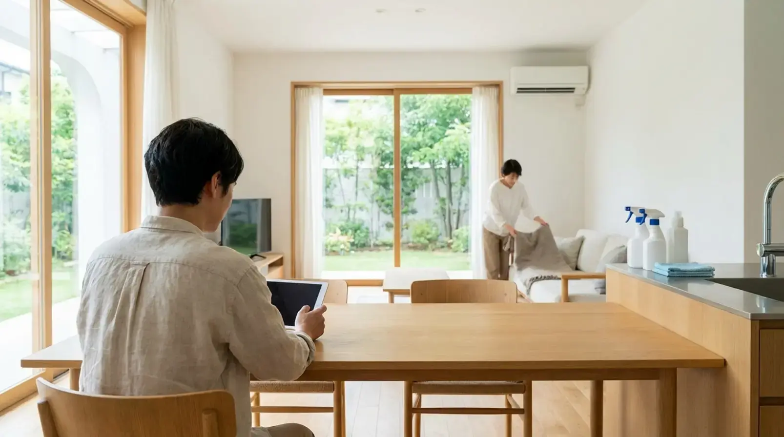 Calcul des tarifs de ménage Airbnb avec tableau de coûts et planning des interventions