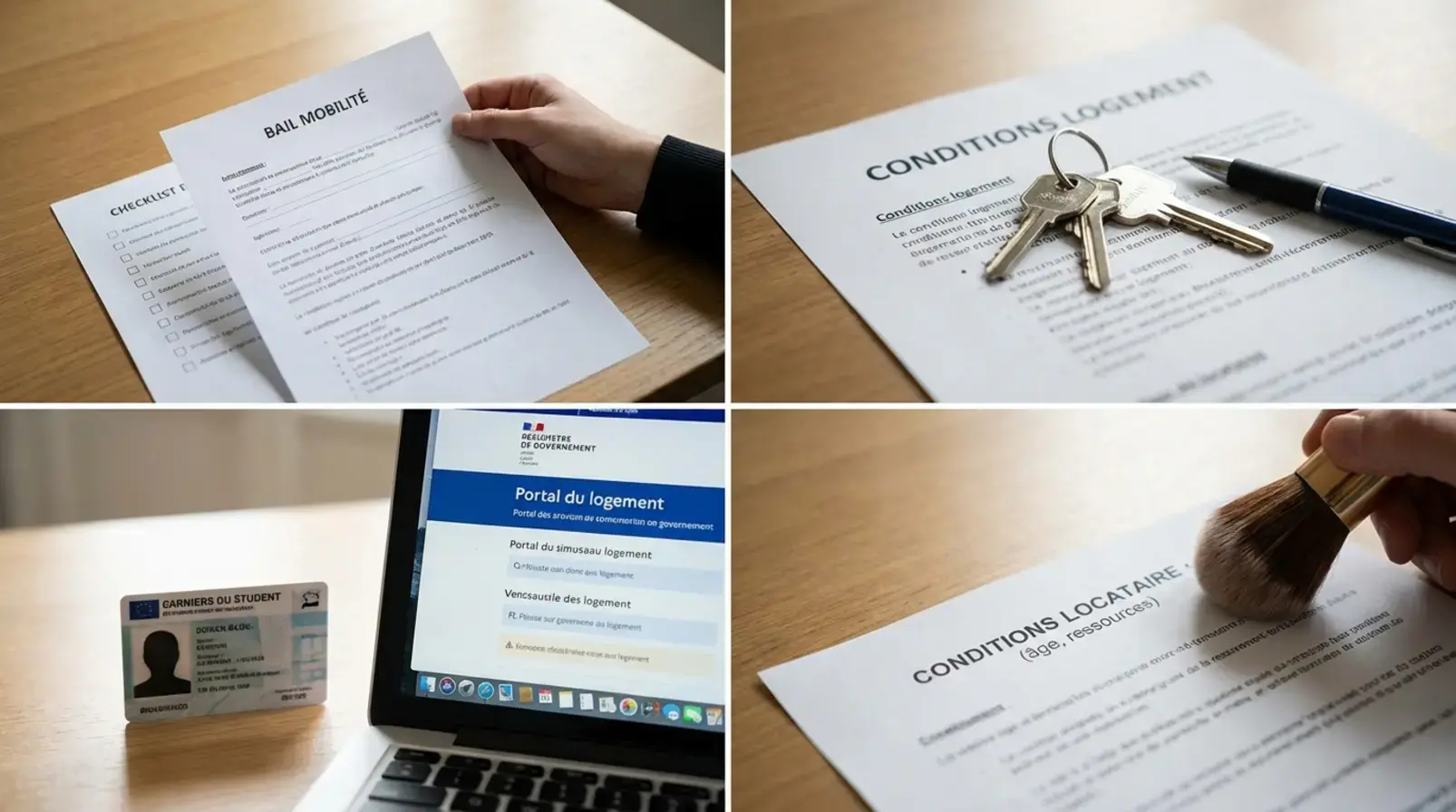 Checklist d’éligibilité APL pour un bail mobilité avec justificatifs de location