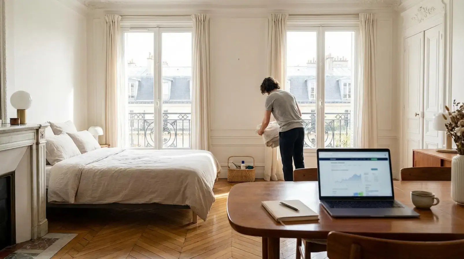 Calcul de tarifs de ménage Airbnb avec tableau de suivi et calculatrice