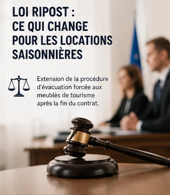 Extension de la procédure d’évacuation forcée aux meublés de tourisme après la fin du contrat de location