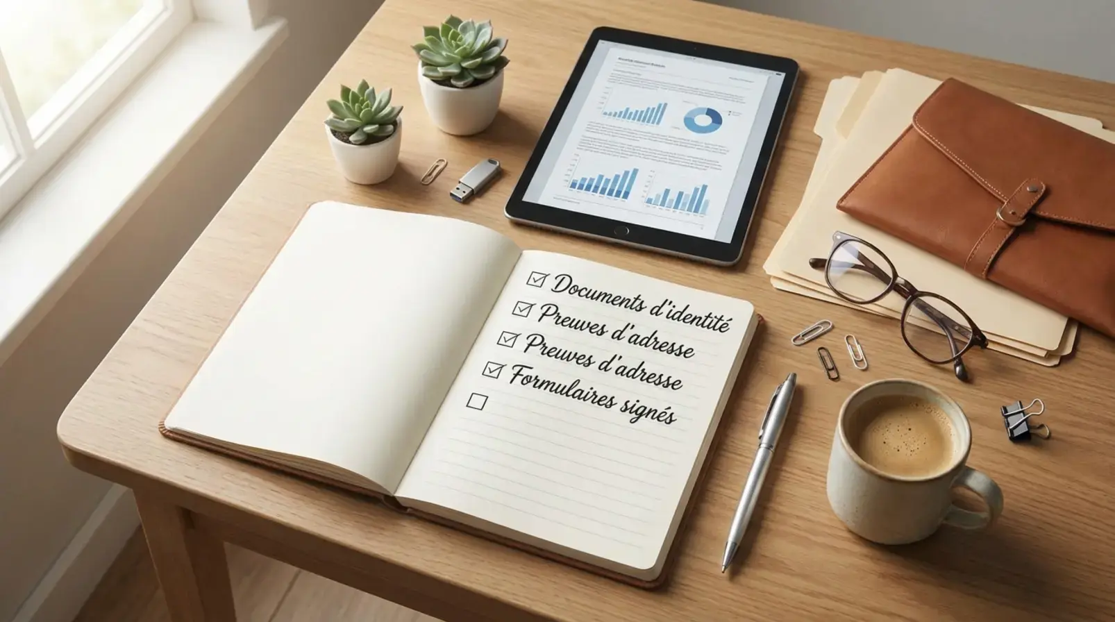 Checklist des champs à remplir pour une autorisation de sous-location avec bail et pièce d’identité floutée