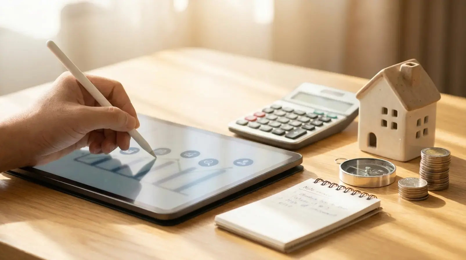 Détail d’un tableau de simulation Airbnb avec ADR, taux d’occupation, frais et revenu net