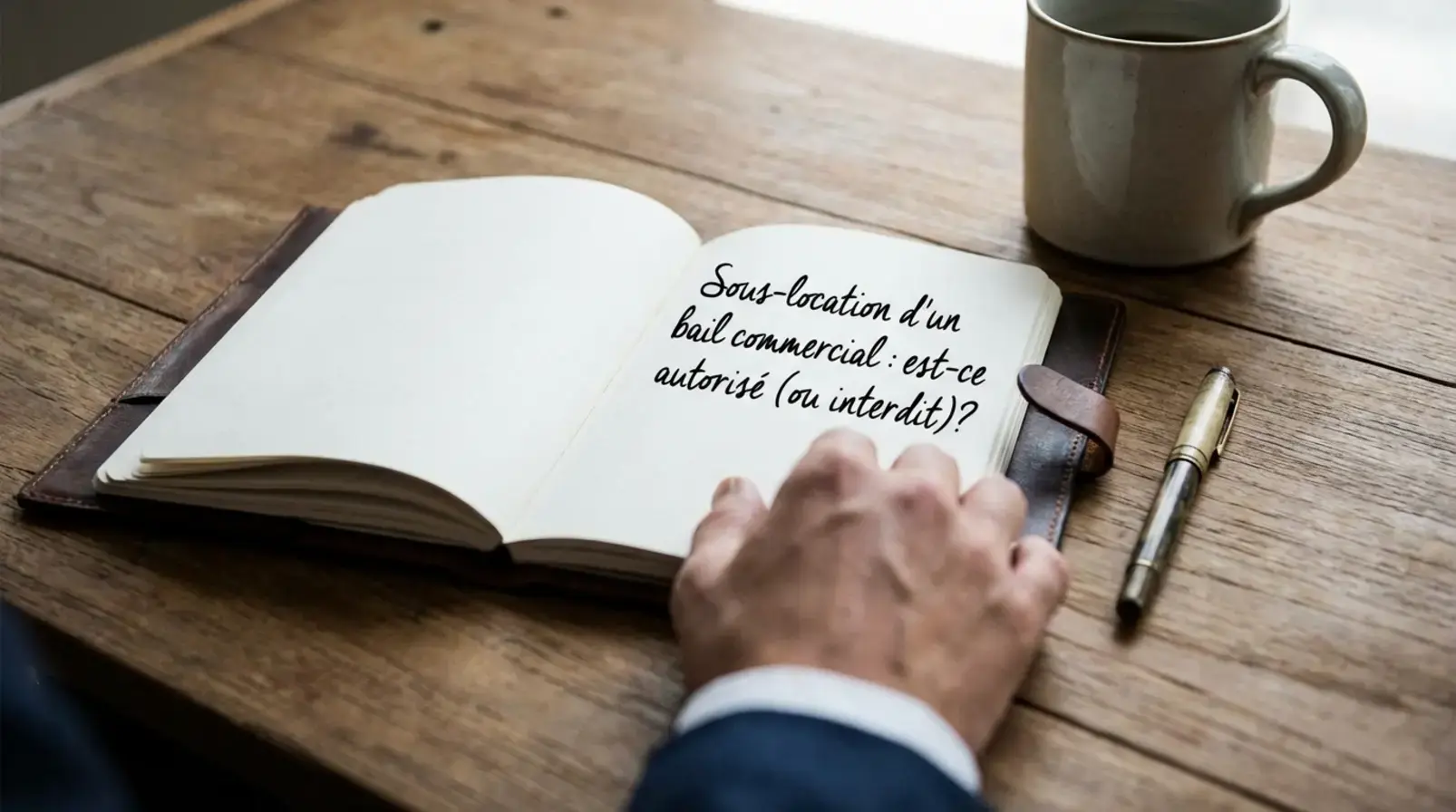 Clause de sous-location dans un bail commercial surlignée pour vérification de conformité